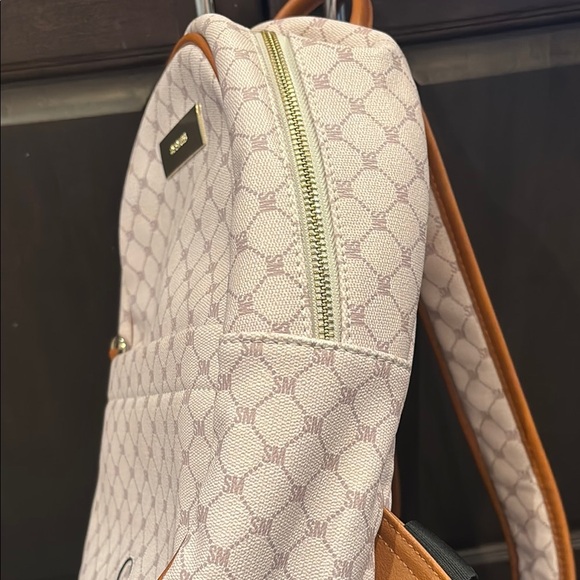 Steve Madden monogrammed mini backpack NWOT - Picture 4 of 8